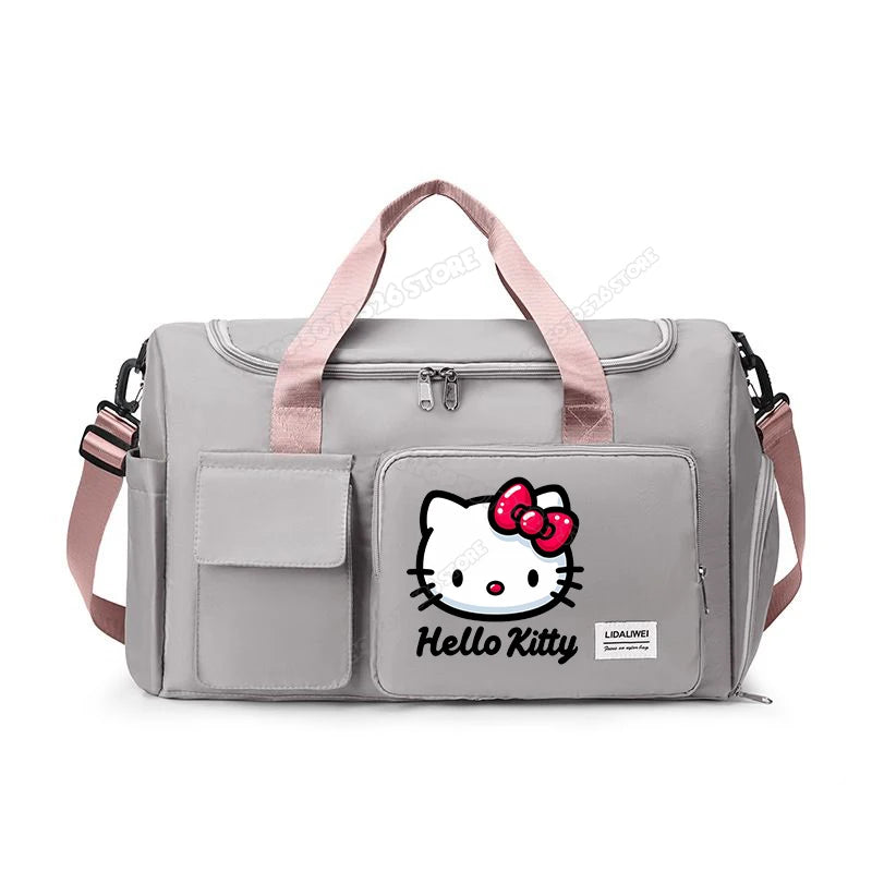 Hello Kitty Kuromi Carry on Travel Bag