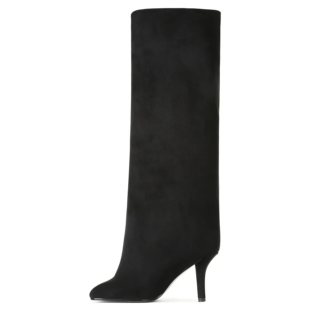 Women's Suede Knee High Boot