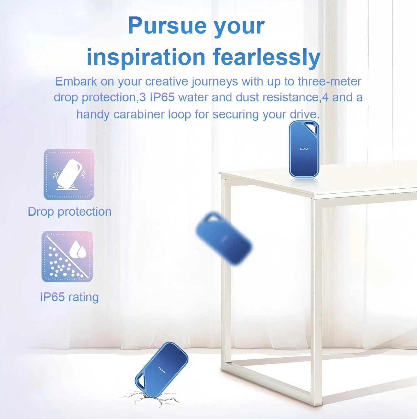 Original E81C PSSD Creator Pro Portable SSD USB 3.2 Gen 2x2 Read up to 2000MB/s