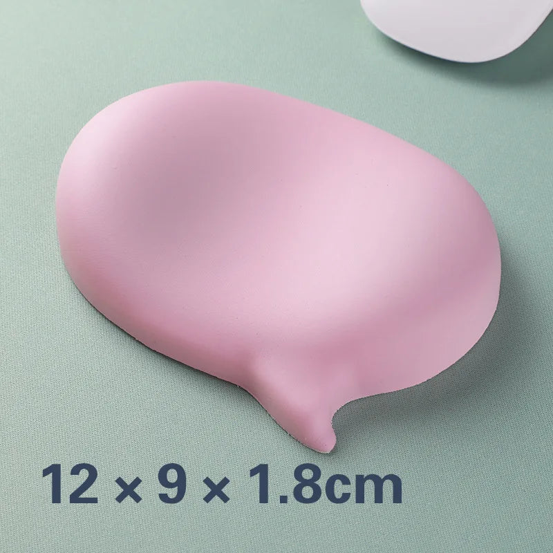 Chat Bubble Silicone Wrist Mouse Pad