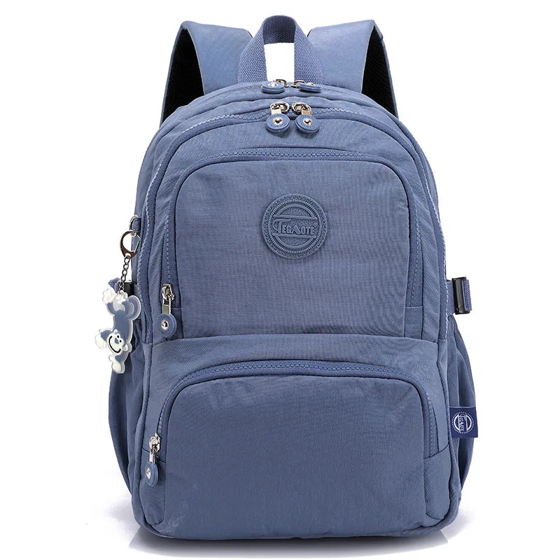 TEGAOTE Men's Backpack Travel Bag Nylon Waterproof Mochila Feminina Bagpack Bolsas School Bags for teenager Boys Children's