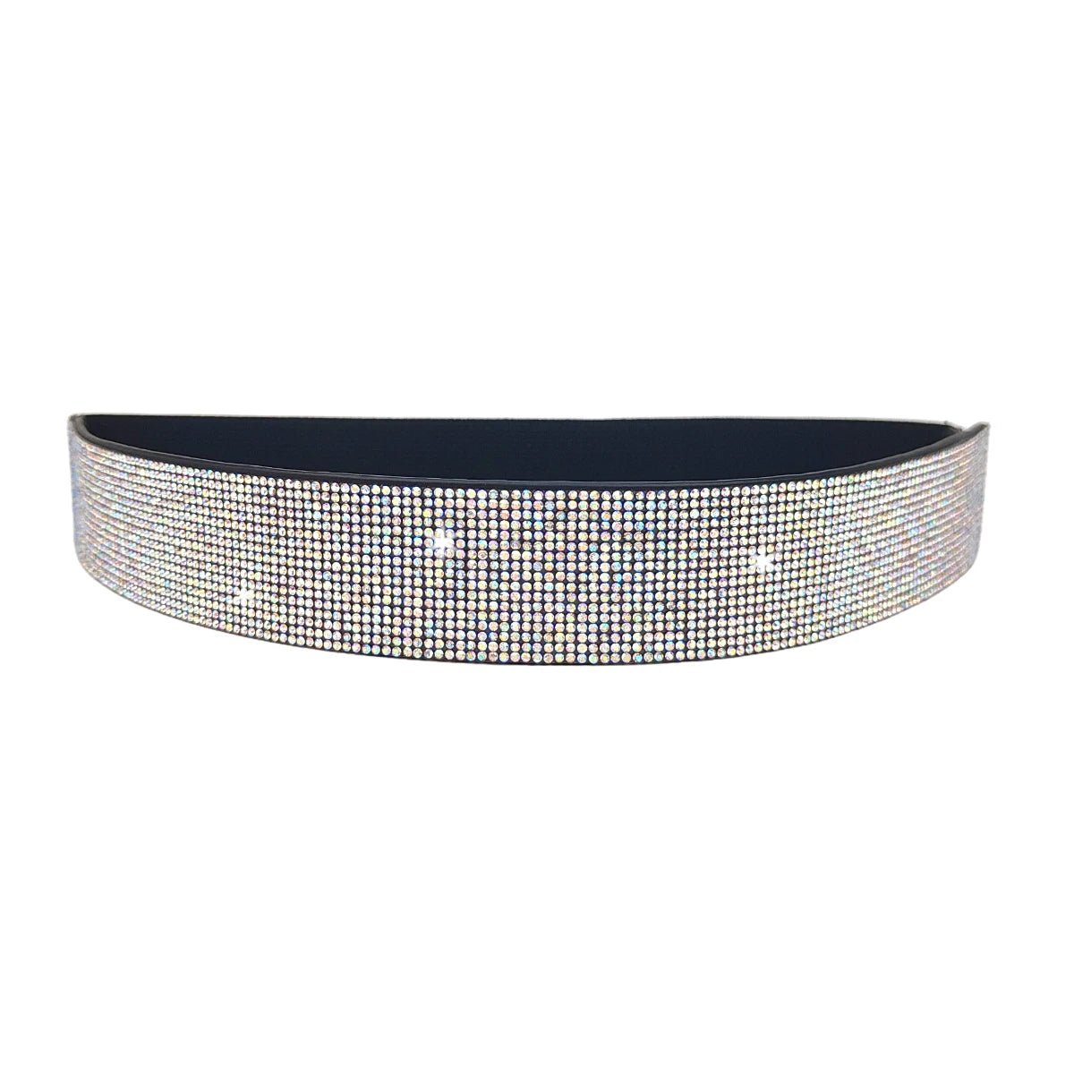 Advanced women's rhinestone belt, women's fashion dress, elastic belt, wedding party accessories