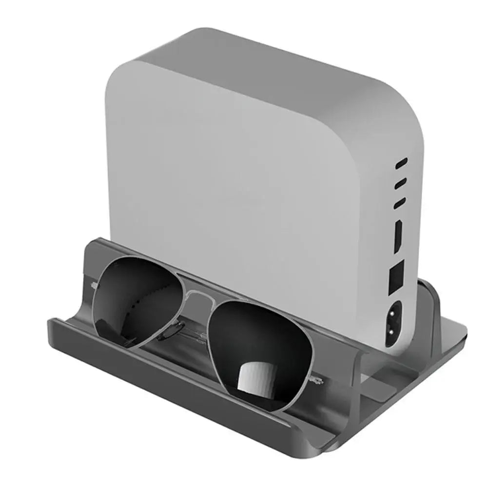 4 in 1 Office Laptop Stand Vertical Save Desktop Space Easy To Place Computer Accessories Scalable Width Office Desk Storage