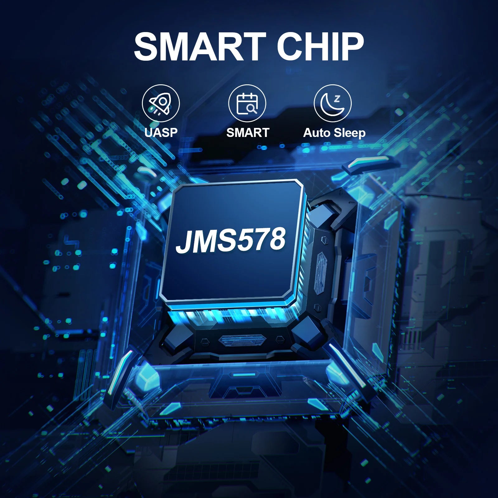 SUNKANDI 2.5" Hard Drive Enclosure USB 3.0 to SATA III Adapter Supports 2.5 Inch SSD HDD 9.5mm 7mm External Hard Drive Enclosure