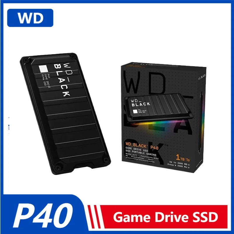 Western Digital WD BLACK P40 Game Drive SSD USB3.2
