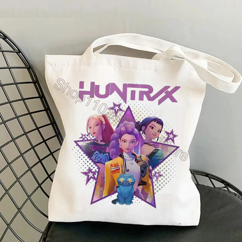 Cute Anime Canvas Handbag