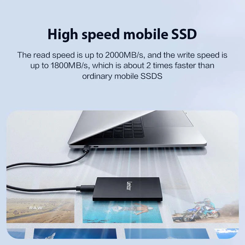 Lexar SL500 Portable SSD Type-C USB3.2 PSSD