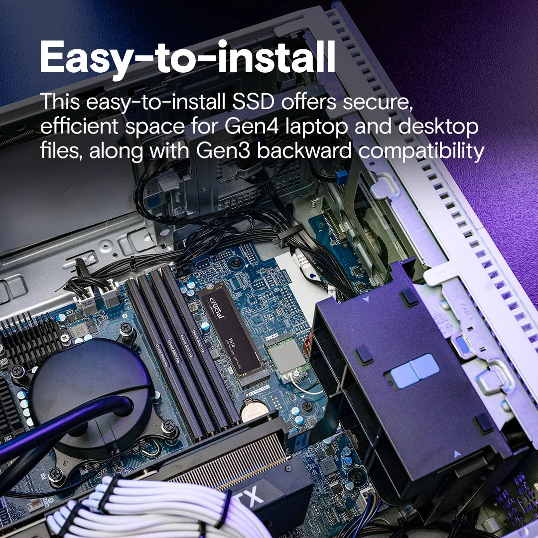 Crucial SSD P310 Up to 7100MB/s M.2 2280 PCIe Gen4 3D NAND NVMe SSD 500G 1TB 2TB Internal Solid State Drive for PC PS5 Hard Disk