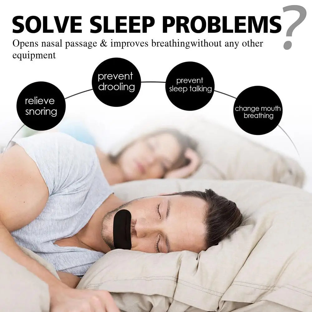 Stop Snoring Patch Nose Breathing Improvement Patch Refresh Lungs Relieve Pain Improve Sleeping Night Sleep Mouth Tape 30pcs