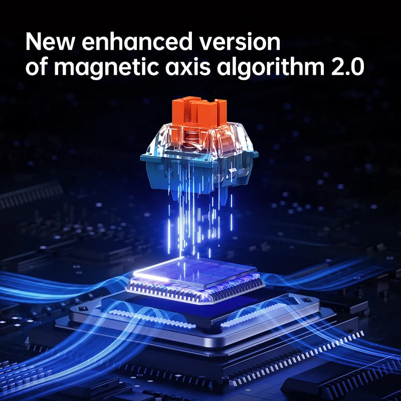 MCHOSE ACE68 Magnetic Keyboard Wired Mechanical ACE60 Pro for Gaming 0.01mm RapidTrigg 8000Hz SOCD/Rs 0.125ms 128K Sampling Rate