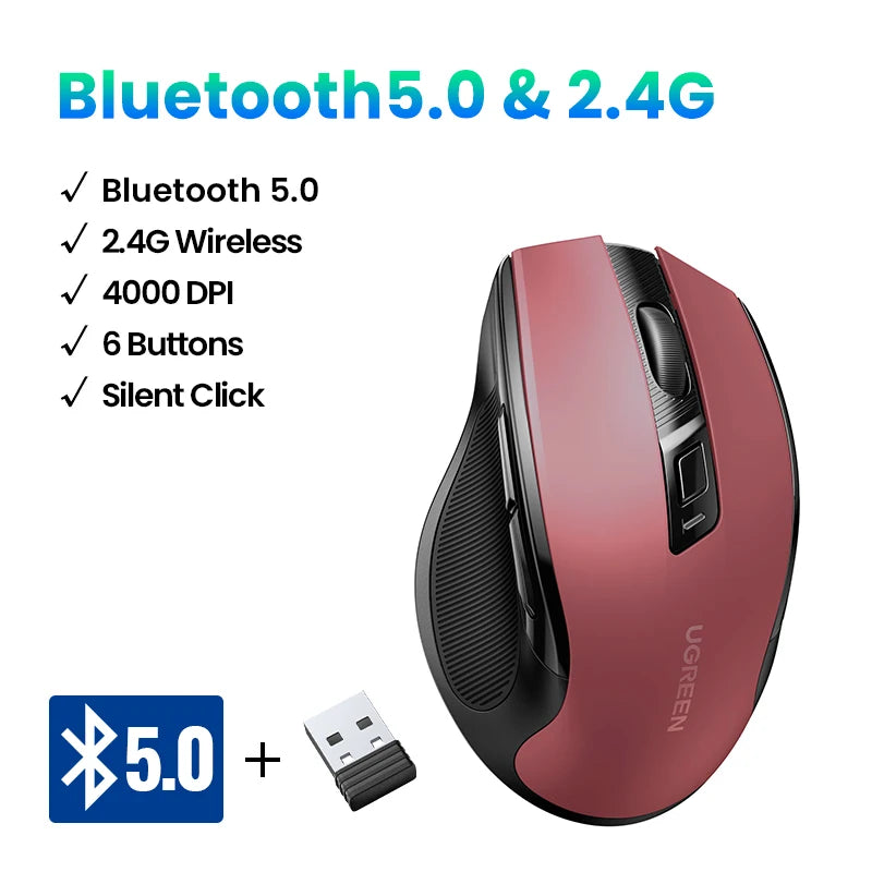 UGREEN Wireless Mouse Bluetooth5.0
