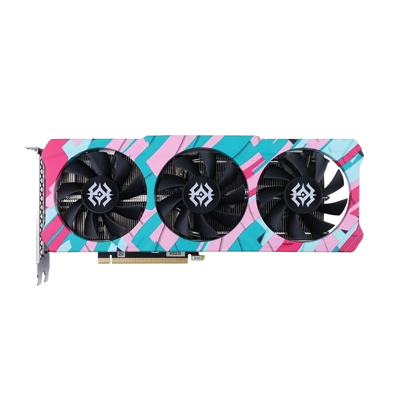 Used ZOTAC RTX 3060 Ti Graphics Card 8GB GDDR6 256 Bit 8Nm 14Gbps 1410Mhz 1665Mhz 3DP+HD Video Card