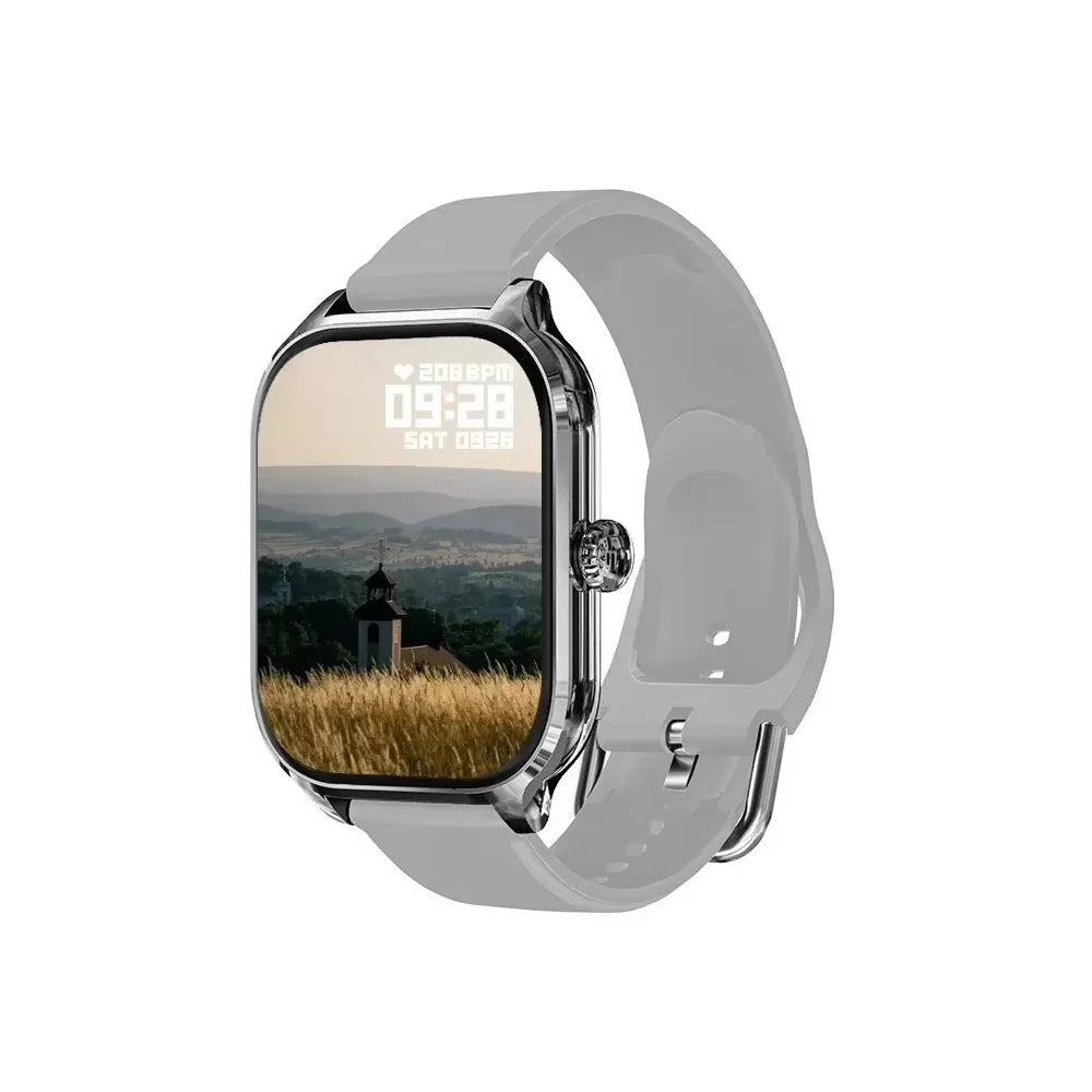 2025 New Smart Watch 2.01 Inch HD Display Answer Make Call Message Preview Sport Modes DIY For Men Women