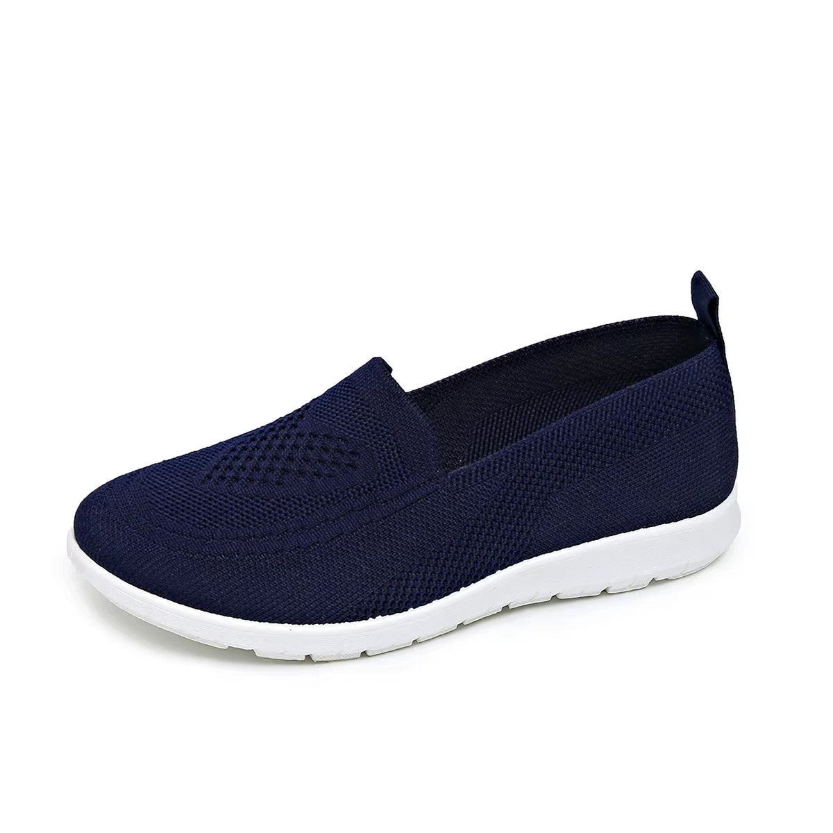 Women’s Casual Slip-On Shoes Breathable Flat Chunky Sole