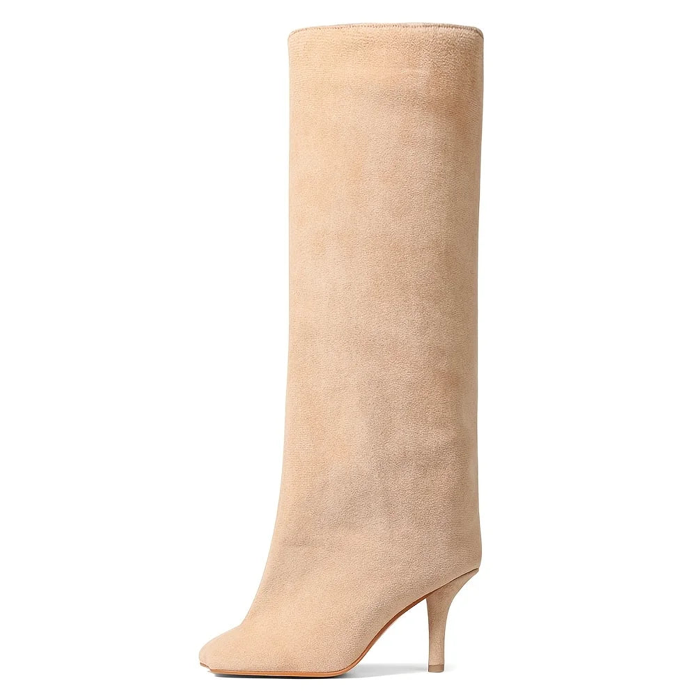 Women's Suede Knee High Boot