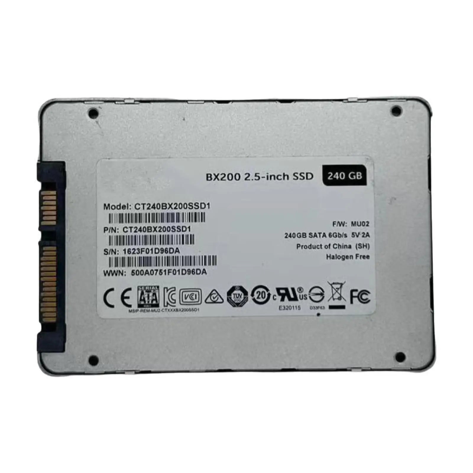 SSD Solid State Drive 2.5'' 240GB 275GB  For Crucia BX200 BX500 MX300