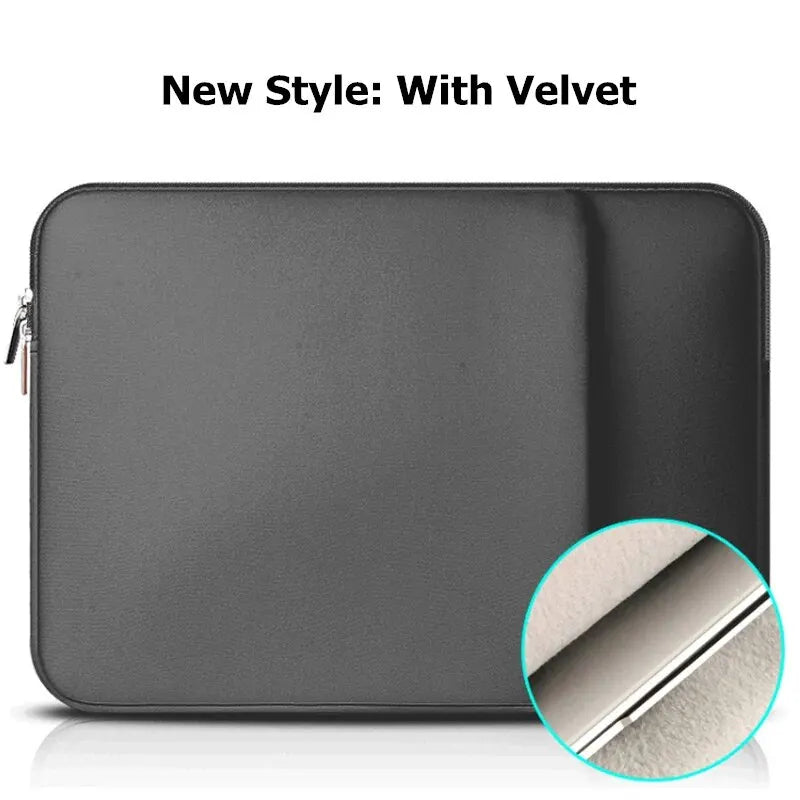 Laptop Sleeve Bag 13 14 15.6 Inch PC Cover For MacBook Air Pro Retina Xiaomi HP Dell Acer Notebook Computer Case
