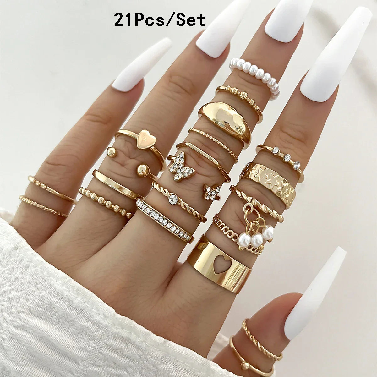 Fashion Knuckle Rings Set