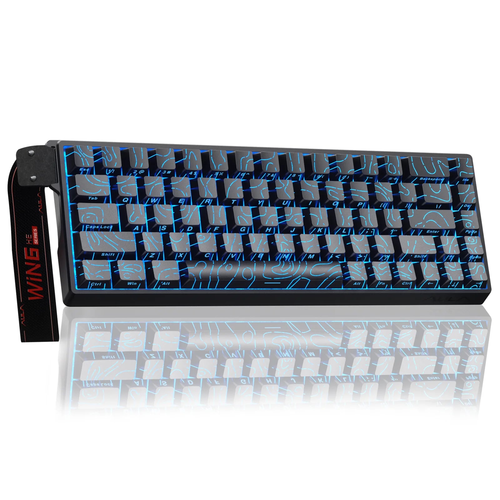 AULA WIN68HE Esports Magnetic Keyboard Rapid Trigger 8K Return RGB Hotswap 60% 68% Custom Gaming Keyboard