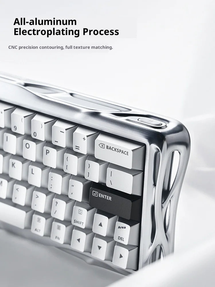 GravaStar V60Pro E-sports Keyboard Magnetic Switch Aluminium Alloy RT0.005 8K Gasket Gaming Keyboard Low Delay Custom Accessory