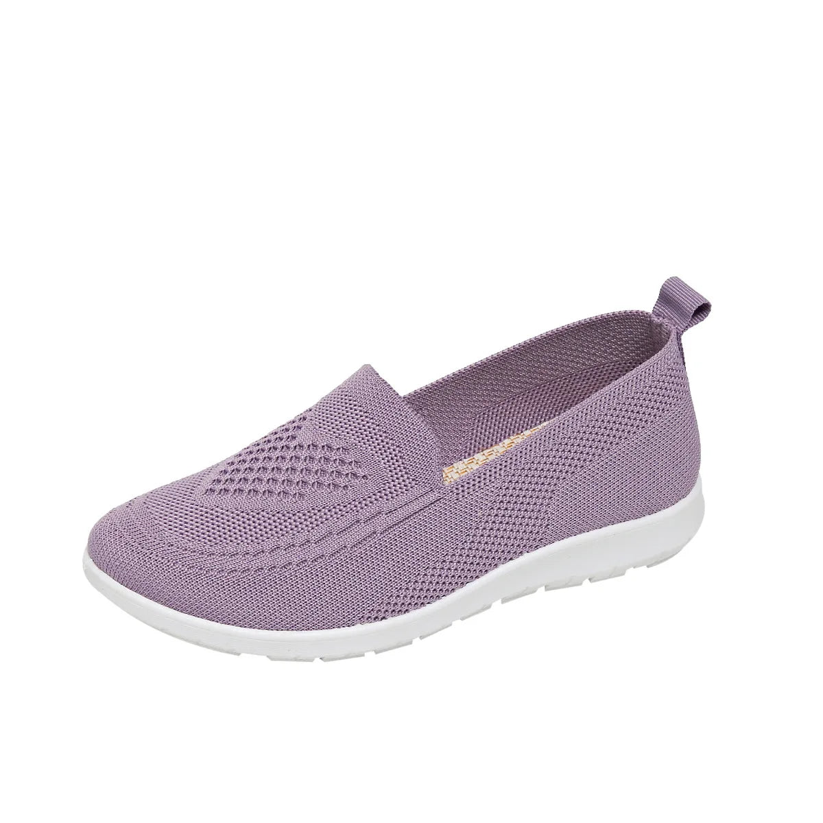 Women’s Casual Slip-On Shoes Breathable Flat Chunky Sole