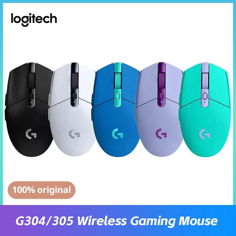 Logitech G305/G304 LIGHT SPEED Wireless Gaming Mouse，12000DPI Optional Precise Tracking Esports Mouse HERO Sensor