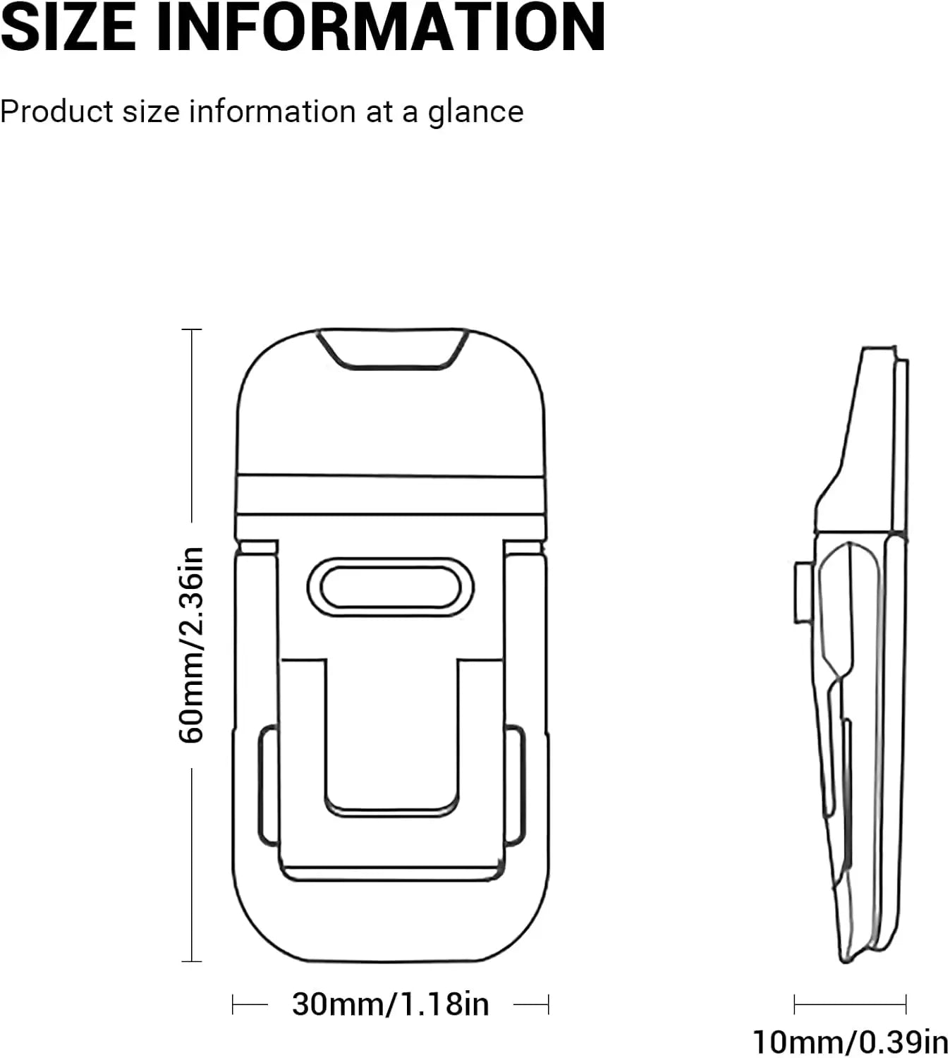 Fashionable Mini Portable Laptop Stand plastic Invisible Heightening Foot Pad Laptop Stand Foldable Desktop Tablet Stand