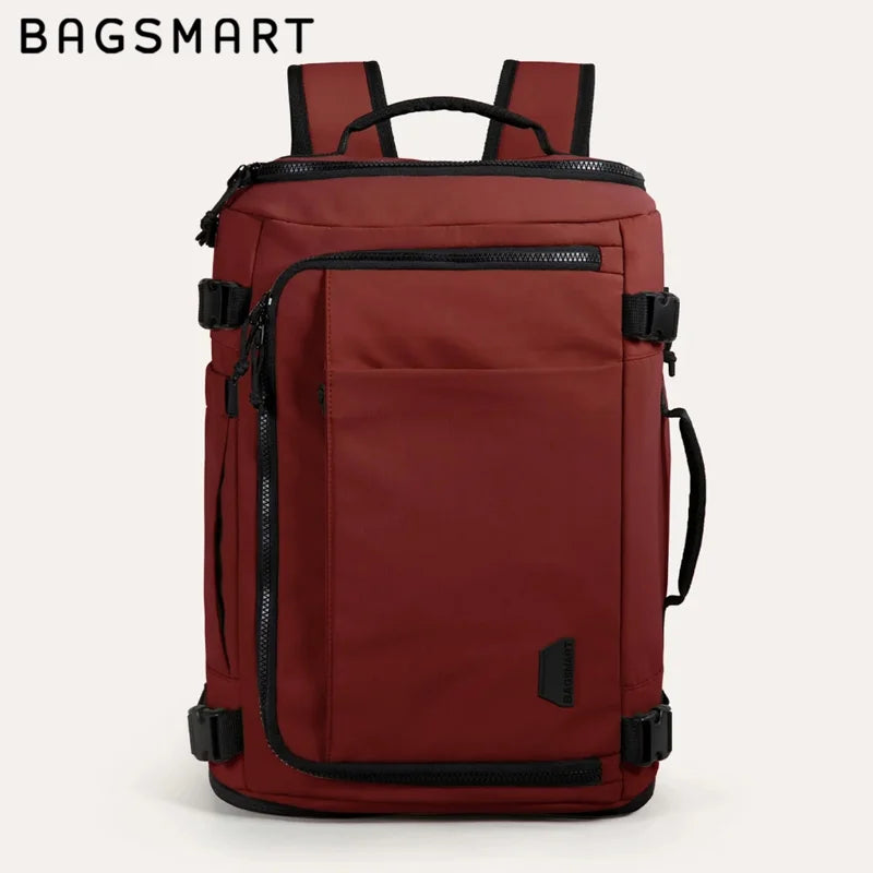 BAGSMART Men's Backpacks 15.6in Laptop Backpack MultiFunction