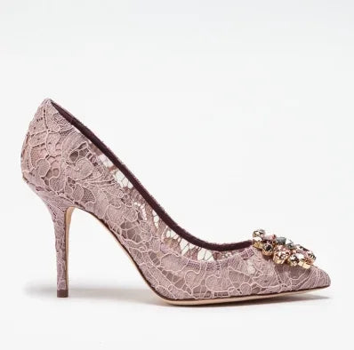 Christian Louboutin Black Patent Leather Hot Chick Pumps 100