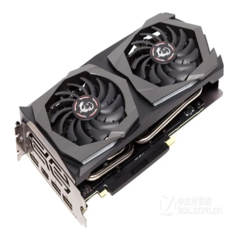 Used MSI GeForce GTX 1660 SUPER GAMING X Graphic Card 6GB GDDR6 192 Bit PCI-E 3.0×16 8Pin gtx 1