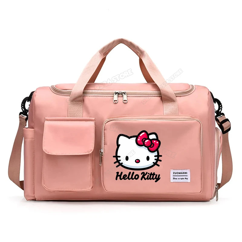 Hello Kitty Kuromi Carry on Travel Bag