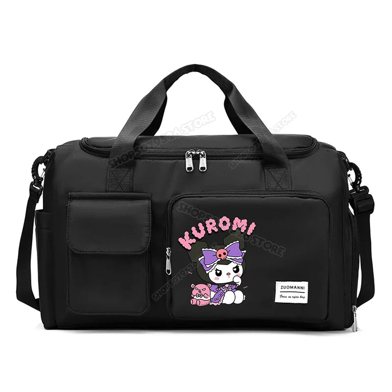Hello Kitty Kuromi Carry on Travel Bag