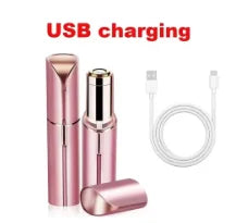 2-in-1 Flawless Facial Hair Remover & Eyebrow Trimmer | USB Rechargeable, Painless & Portable | Random Color best product
