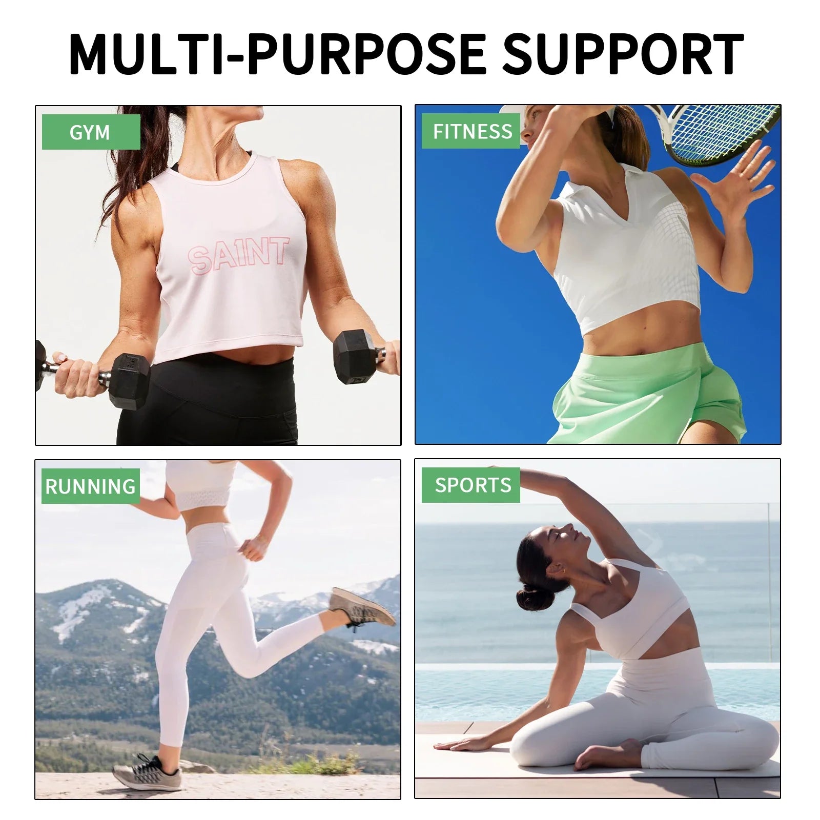 Latex Adjustable Waist Trainer for Women – Double Belt Neoprene Corset with Zipper, Tummy Control Cincher & Back Support for Workout & Daily Use