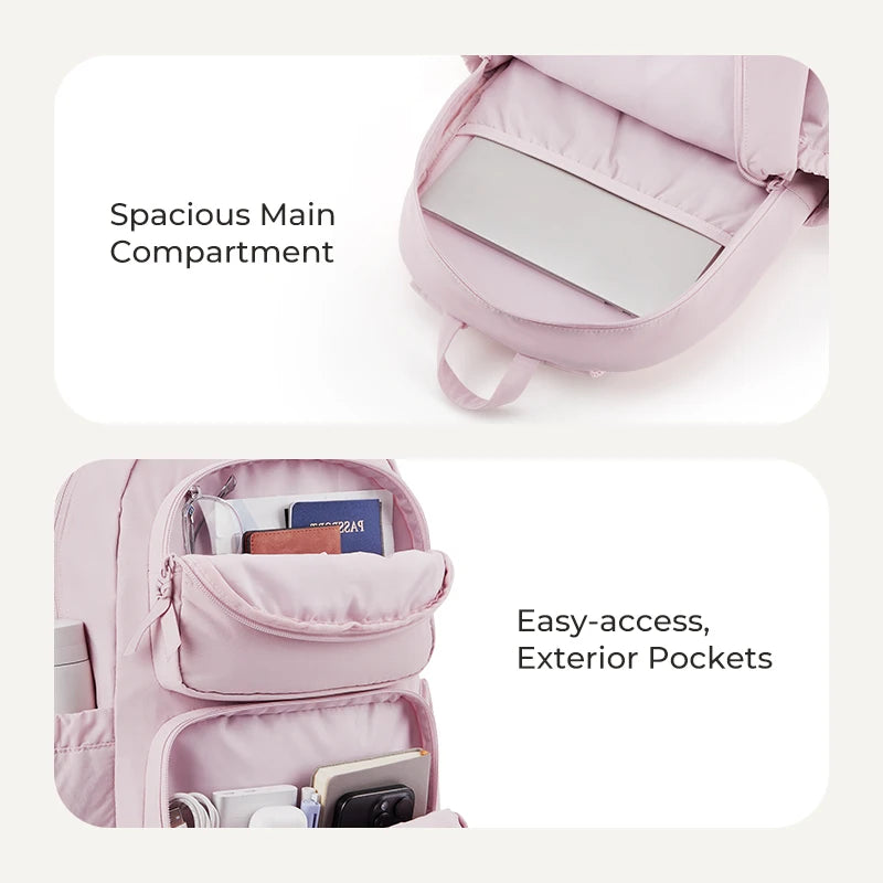 BAGSMART Laptop Backpack Large Capacity Women