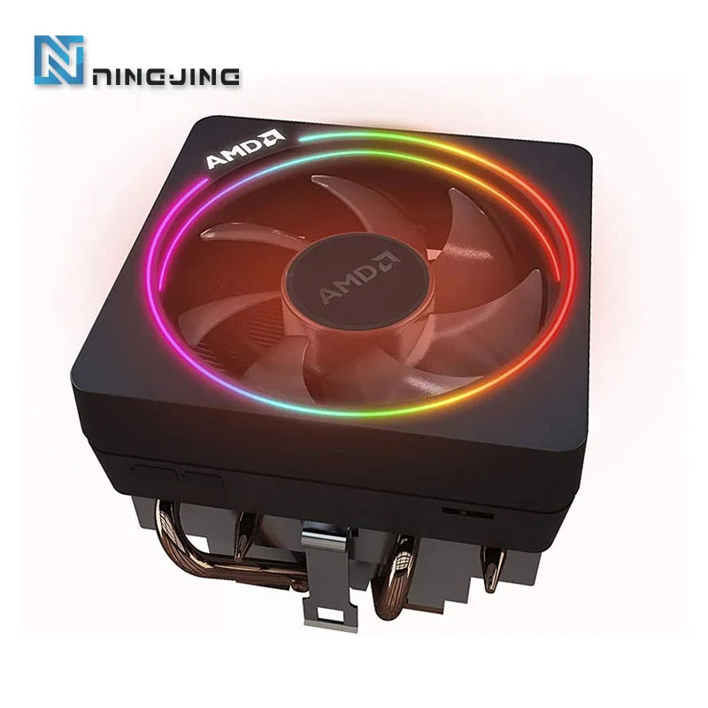AMD Ryzen Wraith Cooler Wraith Prism Fan Original New 4 PIN Can support R3 R5 R7 R9 CPU Can support AMD Motherboard