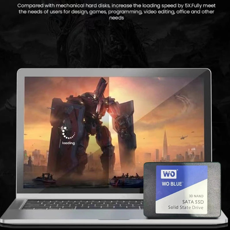 SSD Drive 1TB 2TB 4TB Disk Internal Hard Drive For Laptop Computer