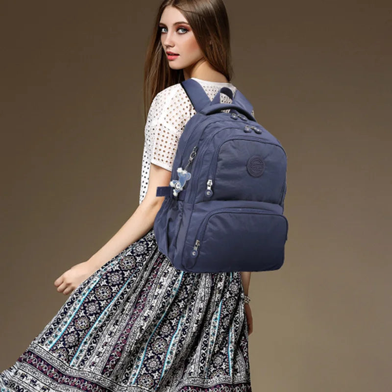 TEGAOTE Men's Backpack Travel Bag Nylon Waterproof Mochila Feminina Bagpack Bolsas School Bags for teenager Boys Children's