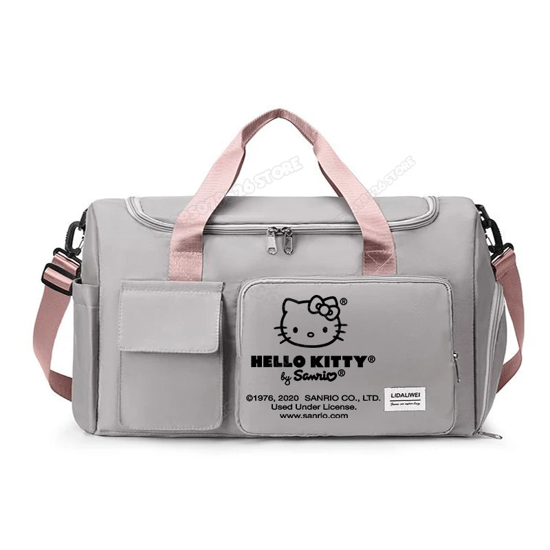 Hello Kitty Kuromi Carry on Travel Bag