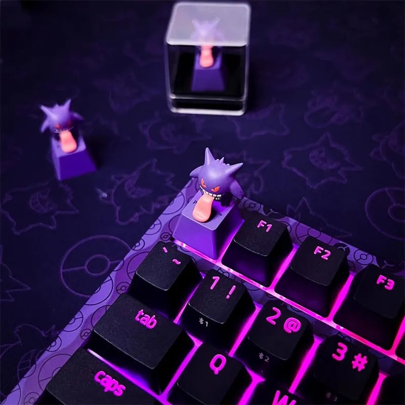 Razer Pokemon Gengar Edition Mouse Mat BlackWidow V4 Pro 75% Keyboard Gengar Wireless Mouse Gengar RGB Headset Gengar Keycap