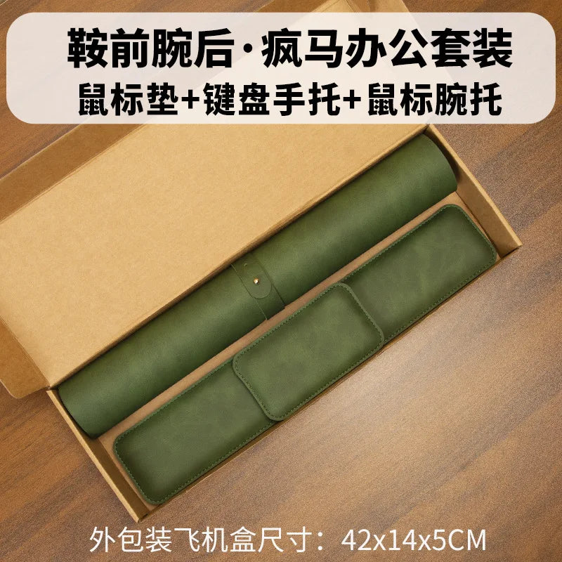 Desk Pad Waterproof PU Mouse Pad Large