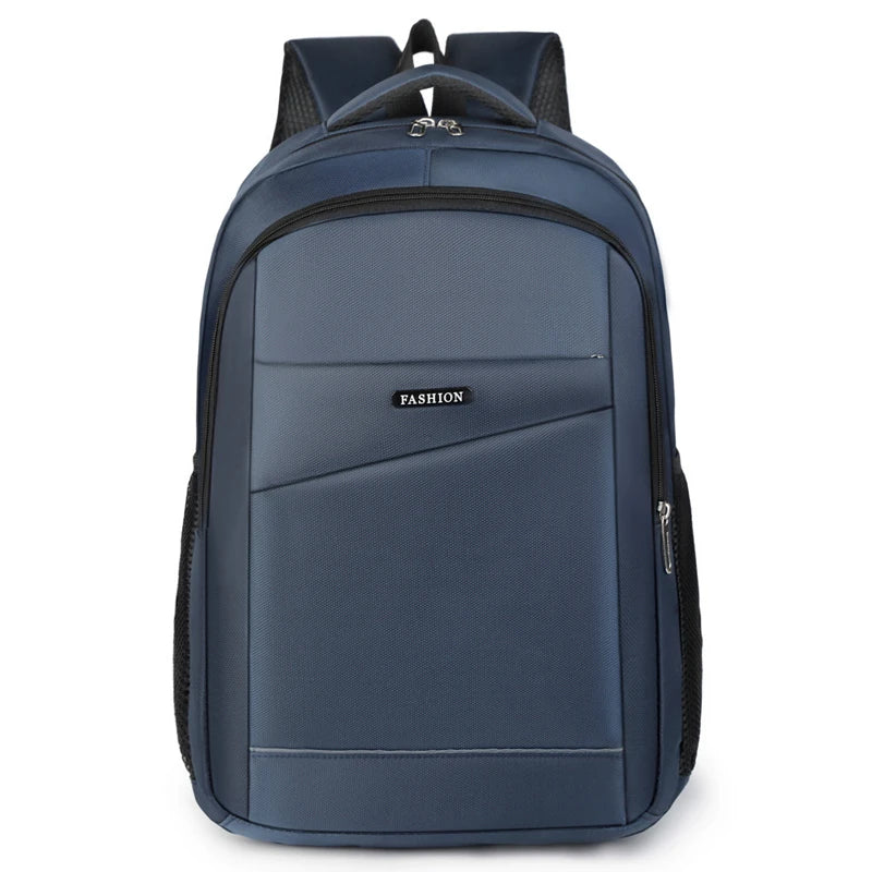 Large-capacity backpack - made of durable fabric, with zipper closure, suitable for professional laptop bags, travel backpacks,