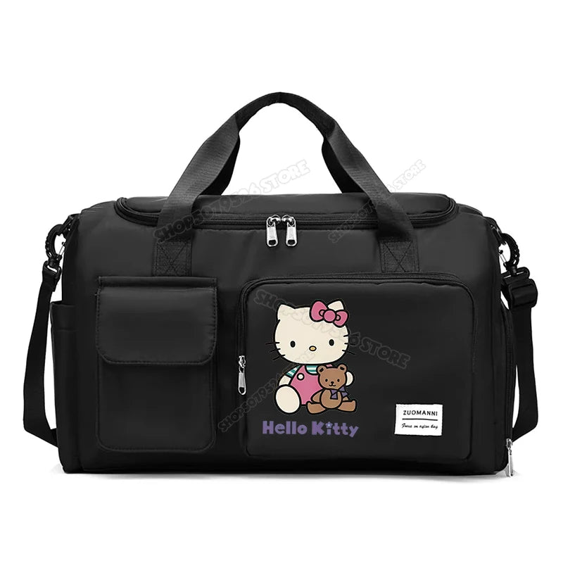 Hello Kitty Kuromi Carry on Travel Bag