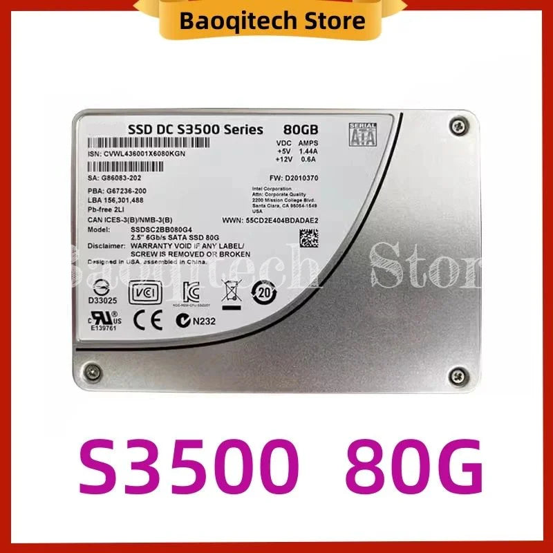 Brand new original SSD S3500 80GB 530 240GB SATA3 MLC chip 2.5 inches 7mm For Intel Enterprise solid state drive