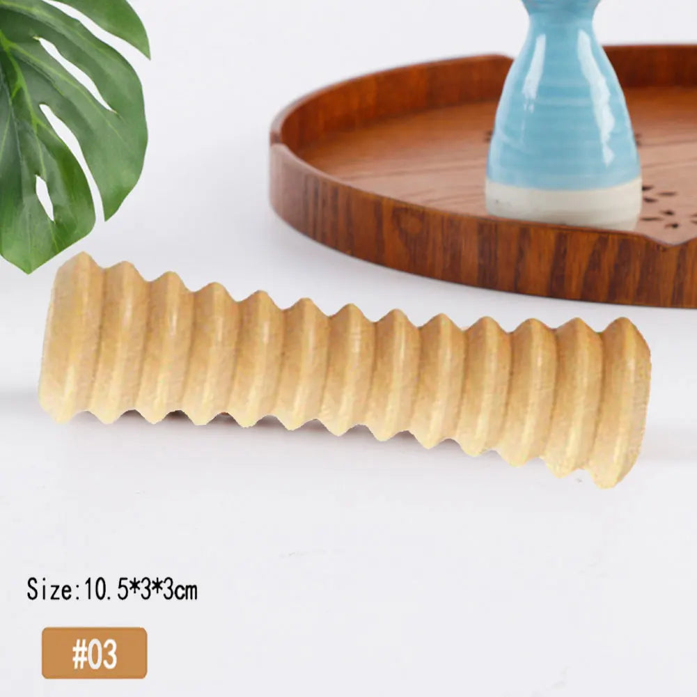 Wooden Massager Body Back Wooden Foot Roller, Foot Massager for Plantar Fasciitis, Stress Relief, Relaxation