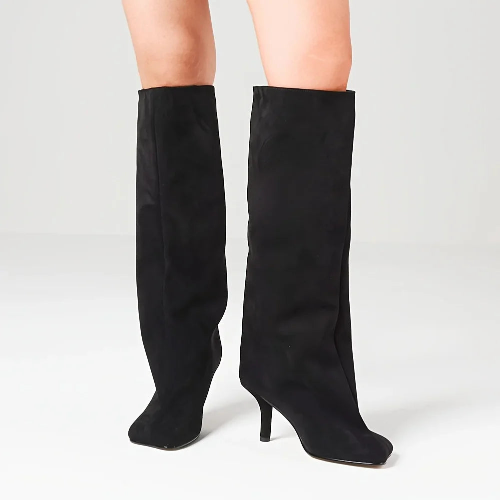 Women's Suede Knee High Boot