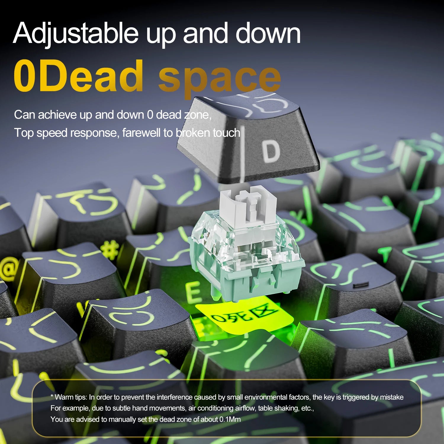 Magnetic Gaming Keyboard ATTACK SHARK X68HE X68PRO HE and FREEWOLF F68