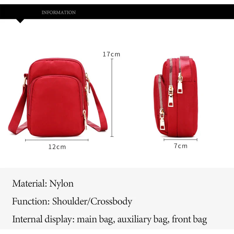 Zyrana Livia Waterproof Crossbody Bag