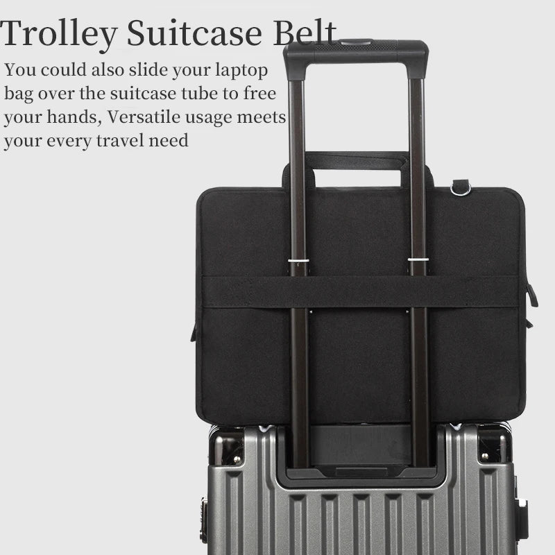 13.3 14 15.6 inch Laptop Bag Men Business Briefcase Carrying Case for MacBook Air/Pro 13 16 ASUS Huawei Xiaomi Dell Surface Acer