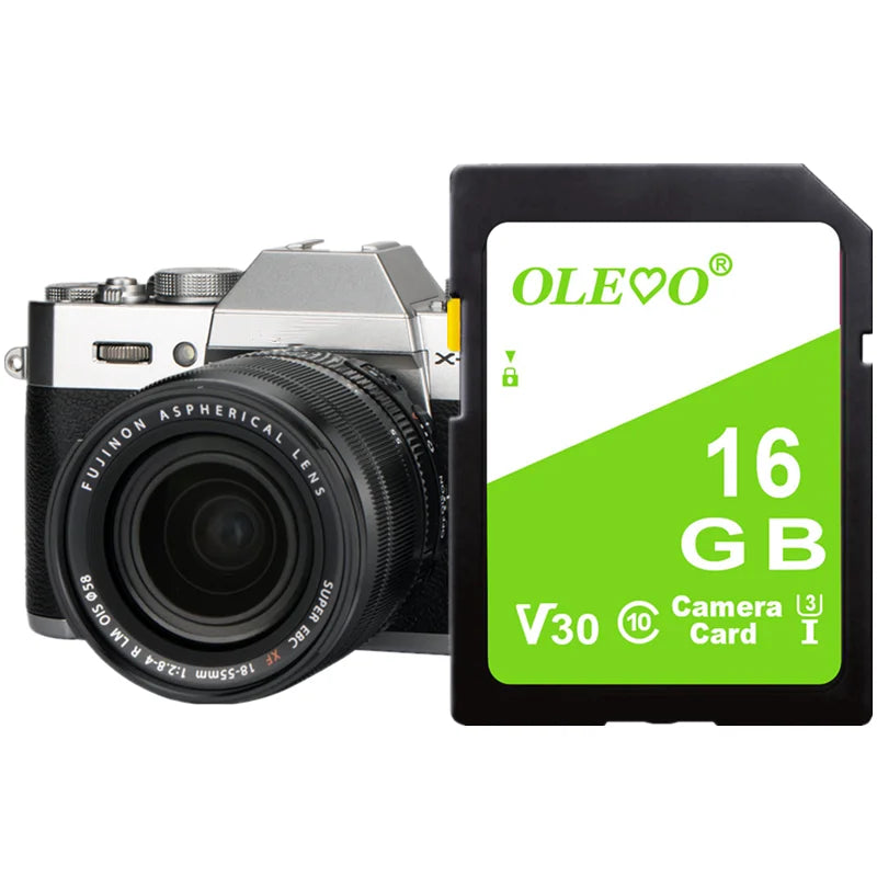 64GB Camera SD Memory Card 128GB 4K UHD Recoding, U3, Class10, V30, A1, 256GB 512GB SD for Camera, DVD